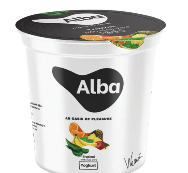 Alba Tropical Aloevera Yoghurt 450Ml
